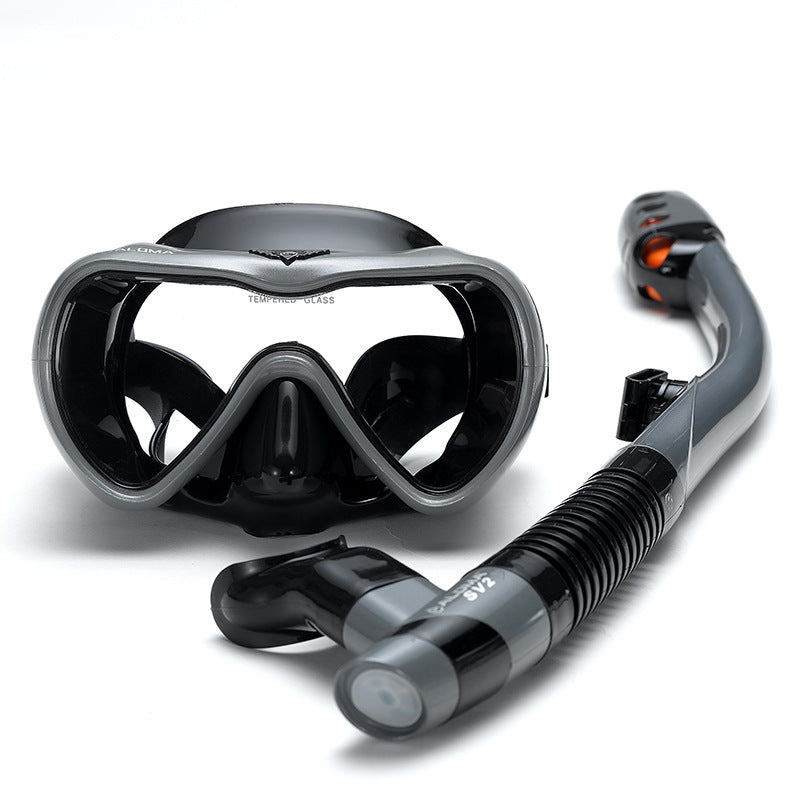 Adult Swimming, Free Diving, Snorkeling, Two Treasures, Anti-fog Steel