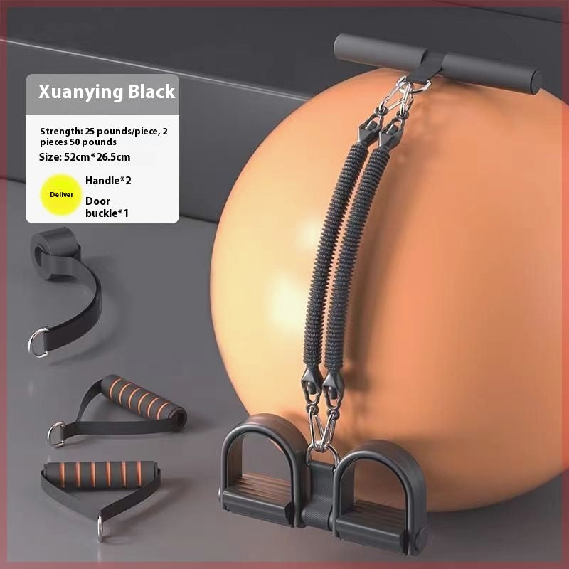 Pedal Chest Expander Anti-break Four-strand Pulling Rope Practice