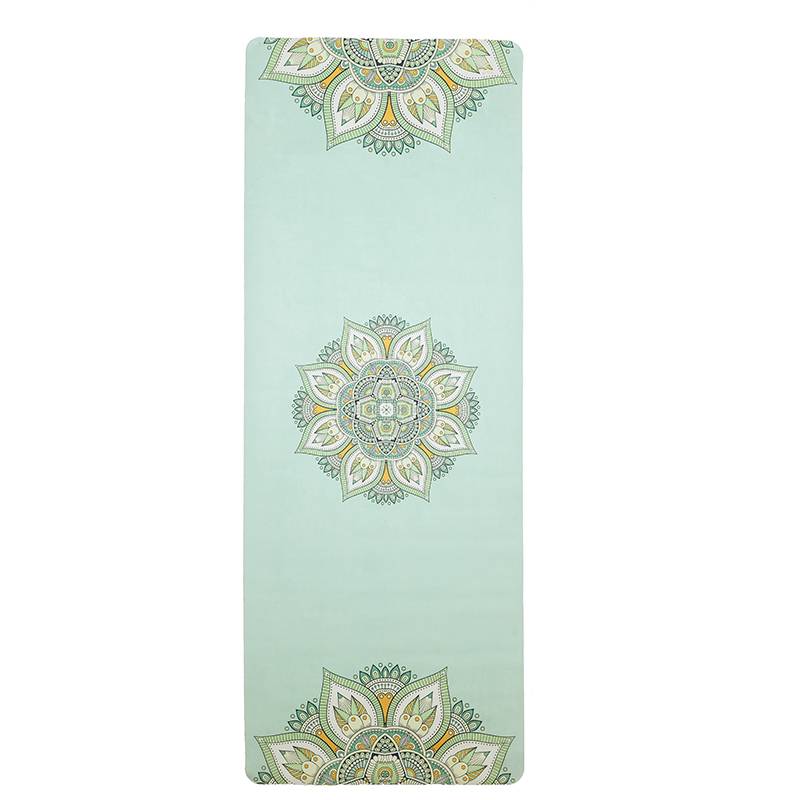 Van gaali rubber suede thickened yoga mat