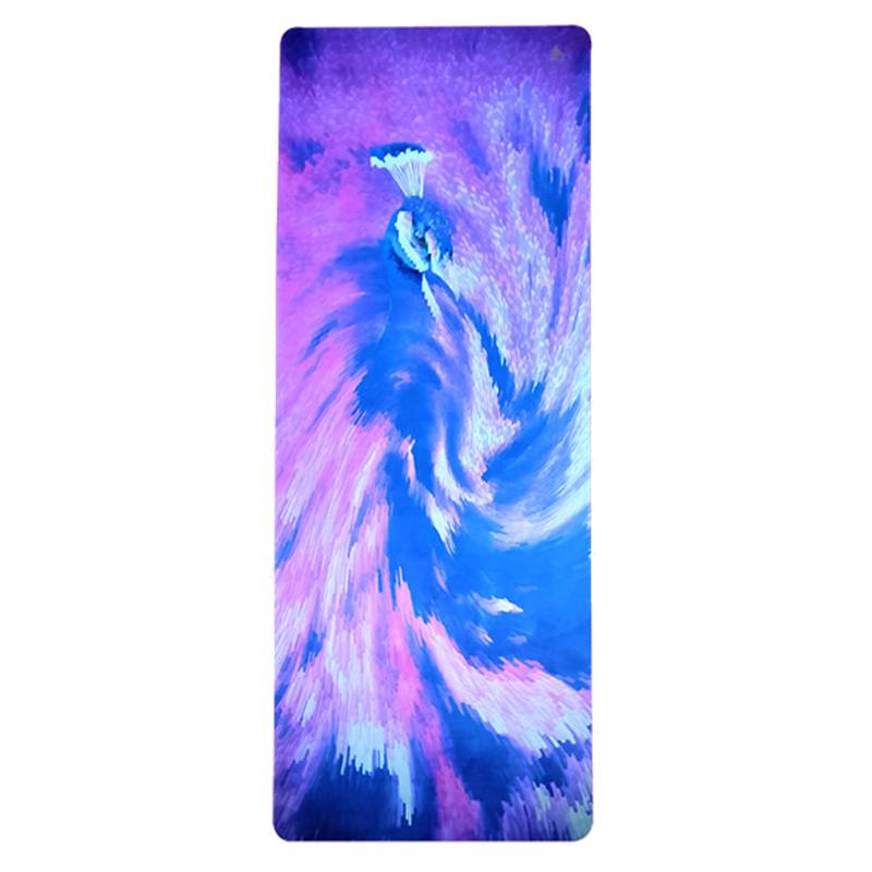 Van gaali rubber suede thickened yoga mat