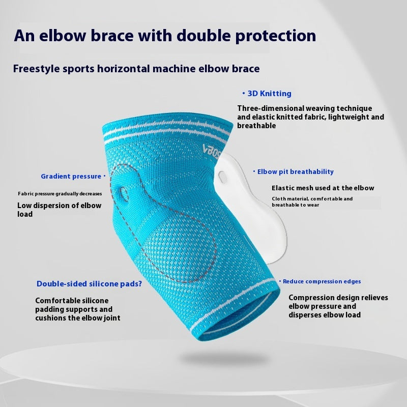 Outdoor Sports Fitness Silicone Anti-collision Elbow Pads