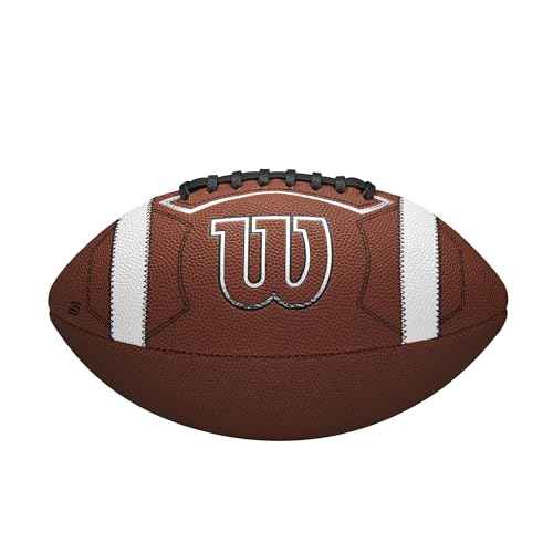 WILSON GST SpeedSkin One Football - Brown, Official Size