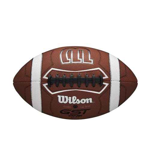 WILSON GST SpeedSkin One Football - Brown, Official Size