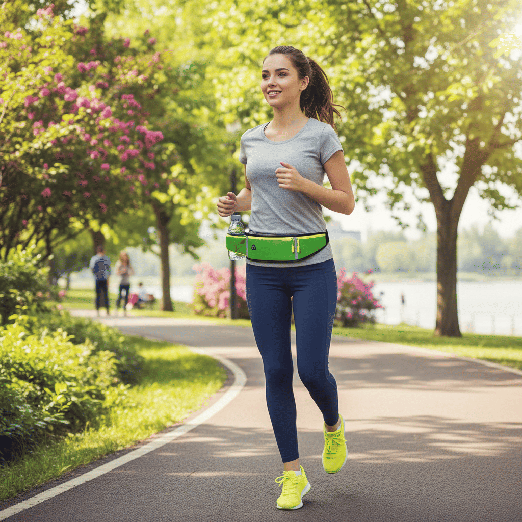 Seamless Outdoors – Running Belt W Water Slot