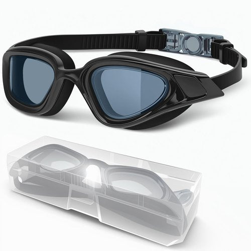Maraiss Swimming goggles, Anti Fog & UV Swim Goggles, Clear Pool Swim Goggles, Leak-proof Swimming Goggle for Adult Men Women