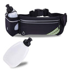 Waterproof Running Belt Water Bottle Waist Pack,Sport Pouch Fanny Pack for Men Women Runners Waist Bag,Hybration Workout Running Phone Holder for iPhone 15 14 13 12 11 Pro Max Xs Xr X 8 7 Plus Galaxy