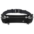 Running Belt With Water Bottles,Hydration Belt For Men And Women,Running Hydration Belt,Marathon Triathlon Running Essentials （Black）