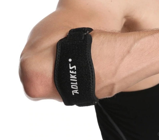 Sports Basketball Elbow Pads Pressurized Tennis Adjustable Elbow Sponge Guards