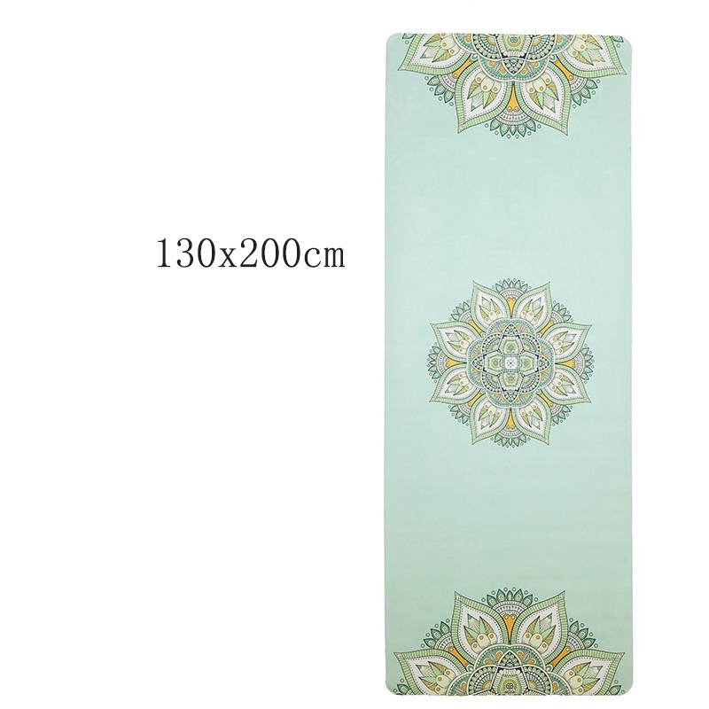 Van gaali rubber suede thickened yoga mat