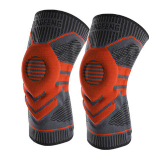 Anti-slip Silicone Spring Support Shock Absorption Outdoor Basketball Leggings And Knee Pads