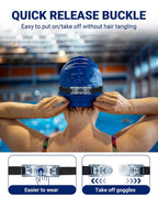 Freela 2 Pack Swimming Goggles for Adult Men Women Youth, 180° Wide View Anti Fog UV Protection Soft Silicone Waterproof No Leak Clear Swim Goggles, Underwater Beach Open Water Pool Goggles Blue Green