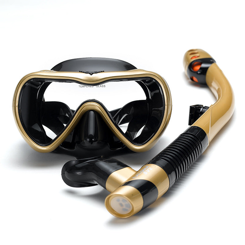 Adult Swimming, Free Diving, Snorkeling, Two Treasures, Anti-fog Steel