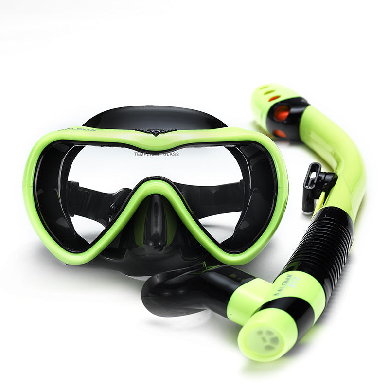 Adult Swimming, Free Diving, Snorkeling, Two Treasures, Anti-fog Steel