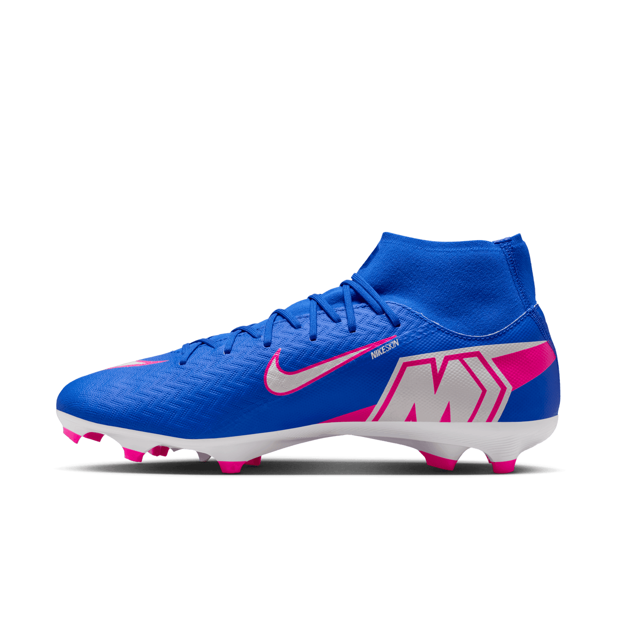 Nike Youth Mercurial Superfly 10 Academy FG- Racer Blue/white