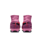 Nike Mercurial Superfly 10 Pro FG High-Top Soccer Cleats-Magic Flamingo/black/total Crimson