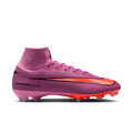 Nike Mercurial Superfly 10 Pro FG High-Top Soccer Cleats-Magic Flamingo/black/total Crimson