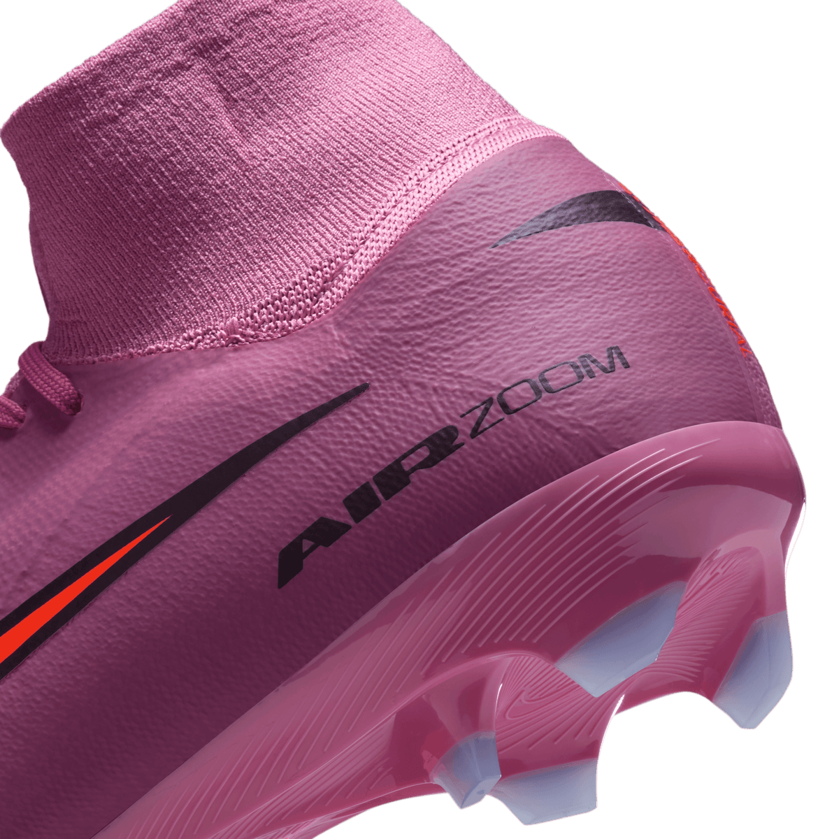 Nike Mercurial Superfly 10 Pro FG High-Top Soccer Cleats-Magic Flamingo/black/total Crimson