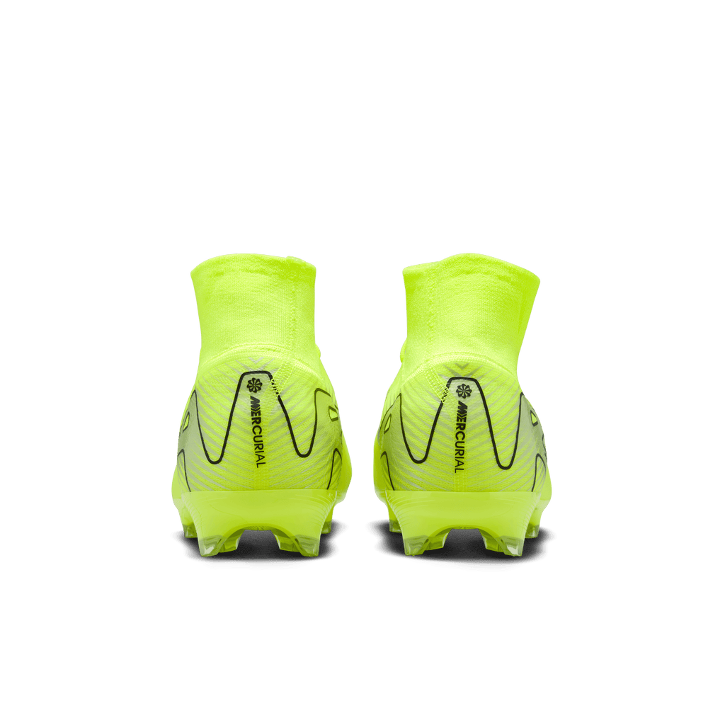 Nike Mercurial Superfly 10 Pro FG High-Top Soccer Cleats-Volt/Black