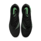 Nike Phantom 6 Low Elite Firm-Ground Soccer Cleats- Black/illusion Green-black