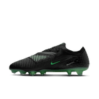 Nike Phantom 6 Low Elite Firm-Ground Soccer Cleats- Black/illusion Green-black