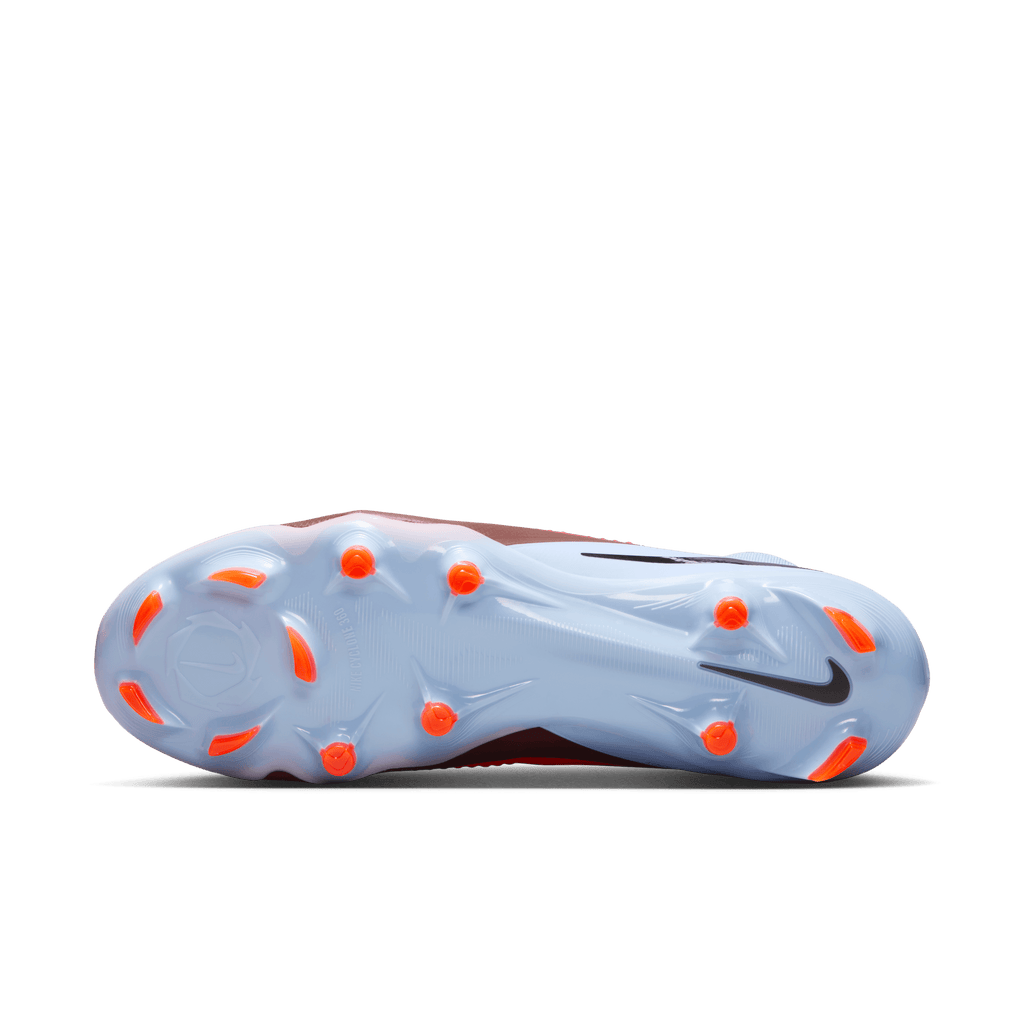 Nike Youth Phantom 6 High Pro Firm-Ground Soccer Cleats-Royal Tint/bright Crimson