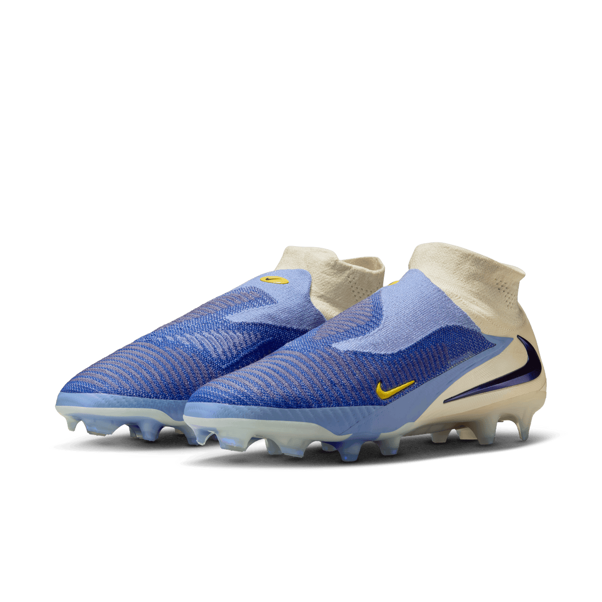 Nike Phantom 6 High Elite Firm-Ground Soccer Cleats-RACER BLUE/DARK OBSIDIAN