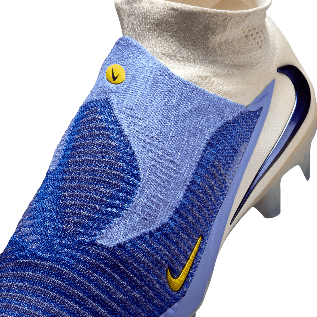 Nike Phantom 6 High Elite Firm-Ground Soccer Cleats-RACER BLUE/DARK OBSIDIAN