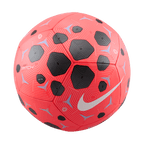 Nike Pitch Soccer Ball- Bright Crimson/black/white
