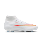 Nike Mercurial Superfly 11 Academy FG/MG - WHITE/BLUR-BRIGHT CRIMSON