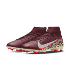 Nike United Mercurial Superfly 10 Academy-Burgundy /Red/Metallic Silver