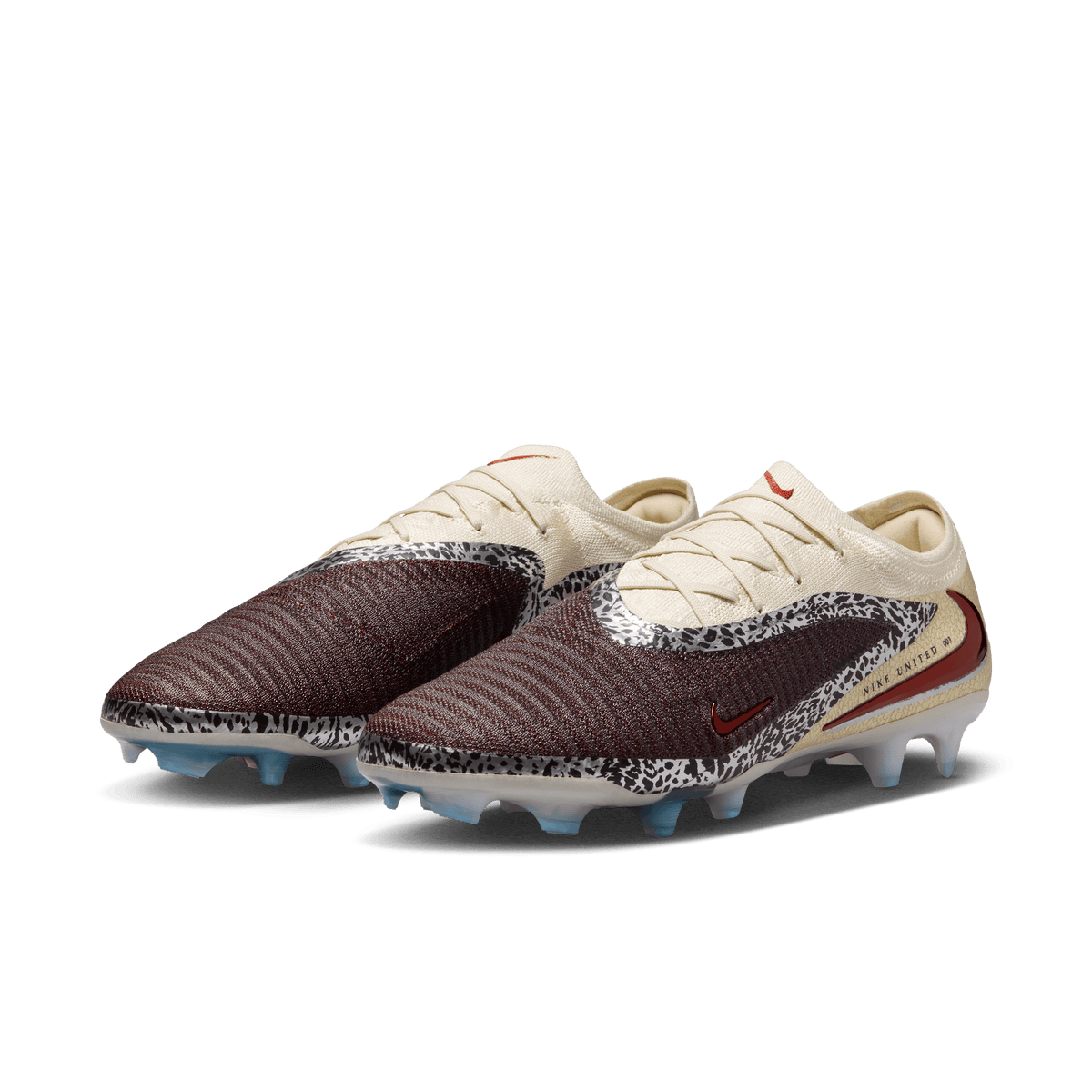 Nike United Phantom 6 Low Elite FG-Burgundy Crush/university Red-fossil