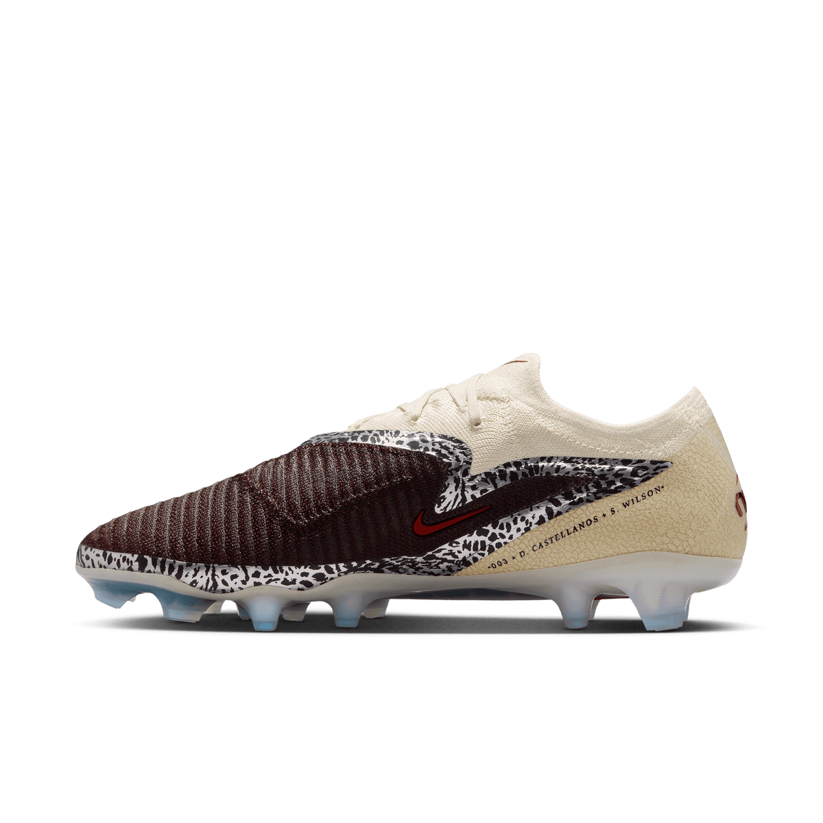 Nike United Phantom 6 Low Elite FG-Burgundy Crush/university Red-fossil