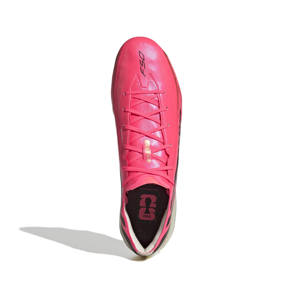 Adidas Youth F50 Hyperfast Pro Firm Ground Soccer Cleats Pink