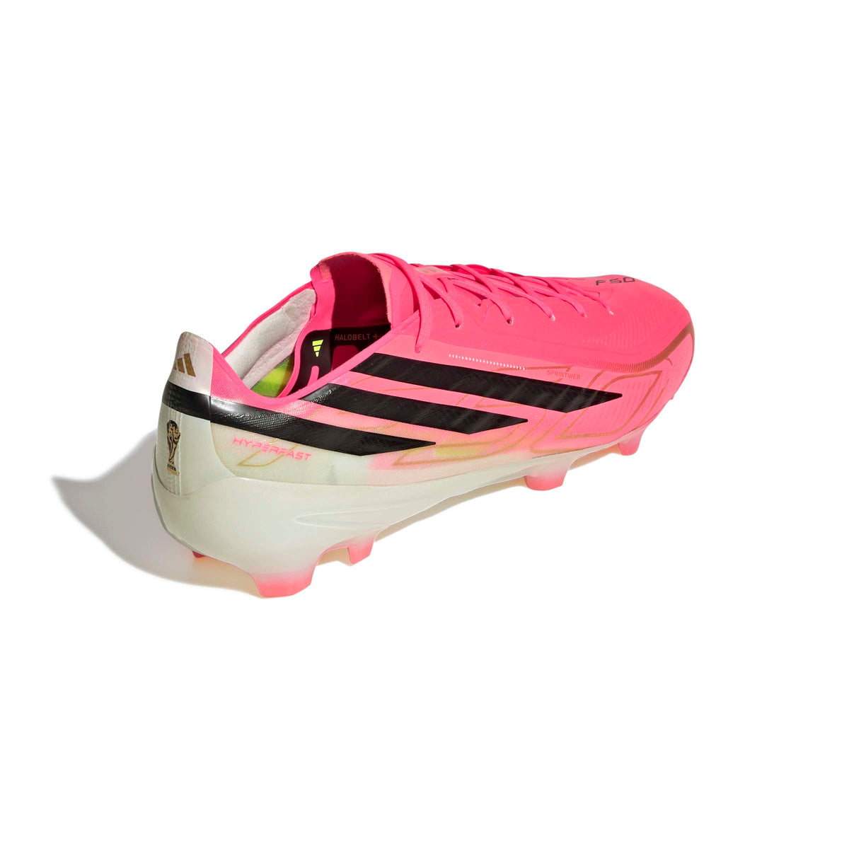 Adidas Youth F50 Hyperfast Pro Firm Ground Soccer Cleats Pink