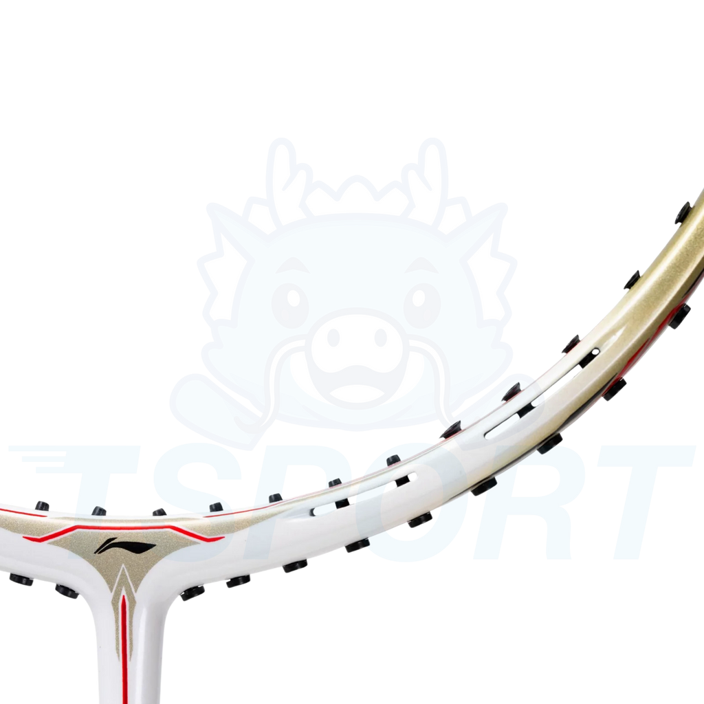 Li-Ning Aeronaut 9000 Badminton Racket - White / Gold