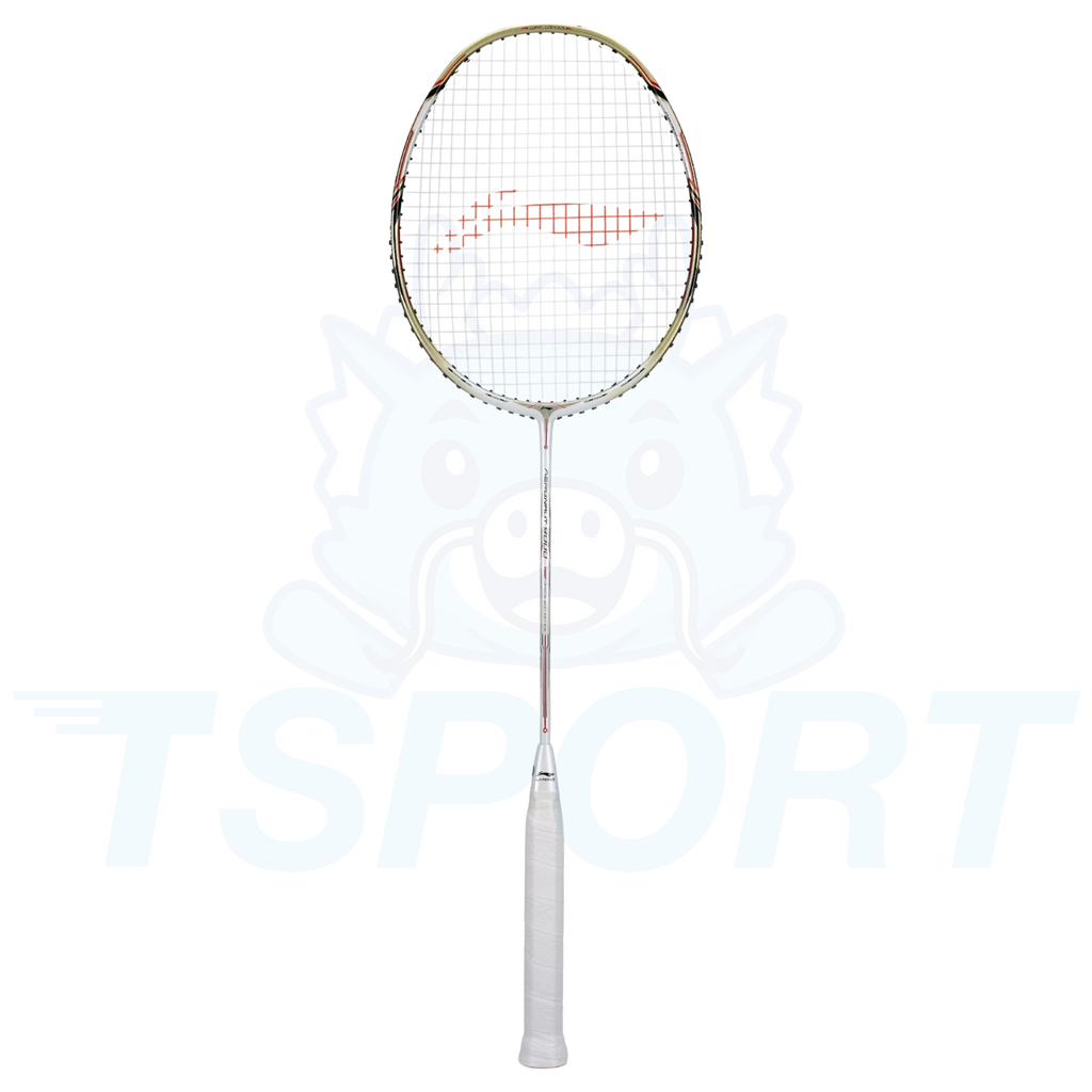 Li-Ning Aeronaut 9000 Badminton Racket - White / Gold