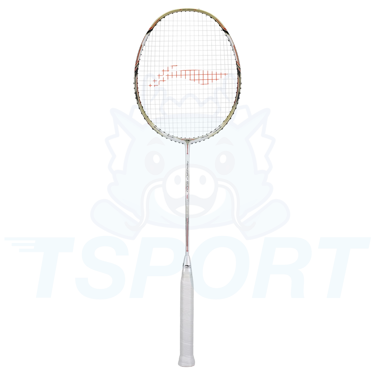 Li-Ning Aeronaut 9000 Badminton Racket - White / Gold