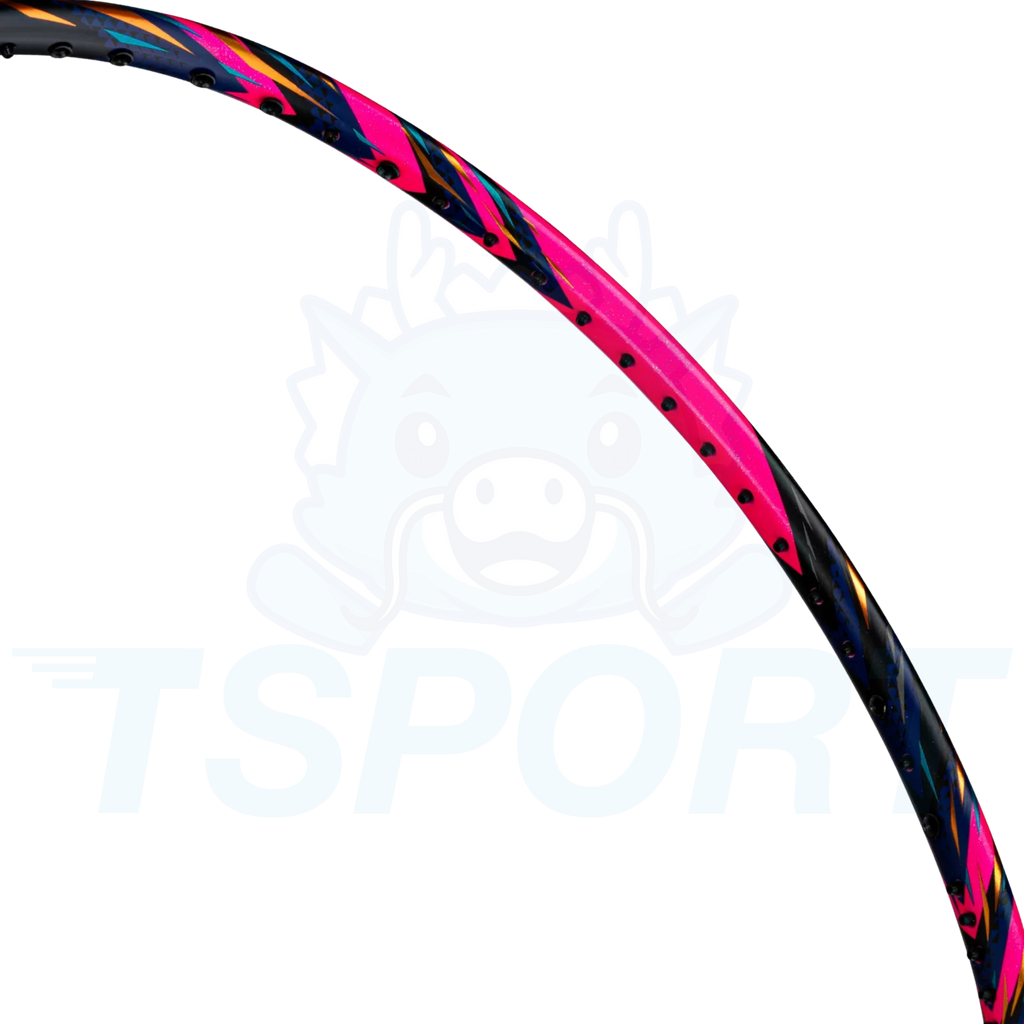 Li-Ning BladeX 900 Badminton Racket - Fluorescent Berry Red