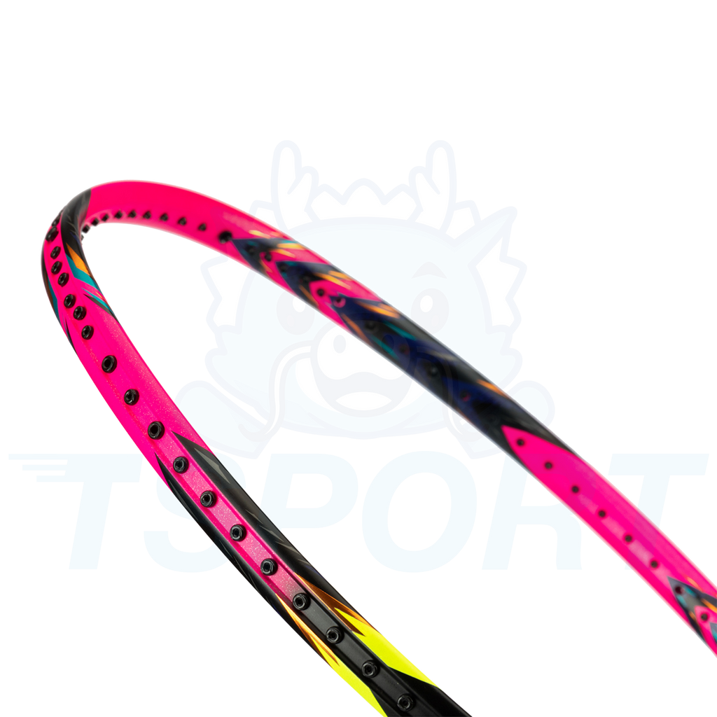 Li-Ning BladeX 900 Badminton Racket - Fluorescent Berry Red