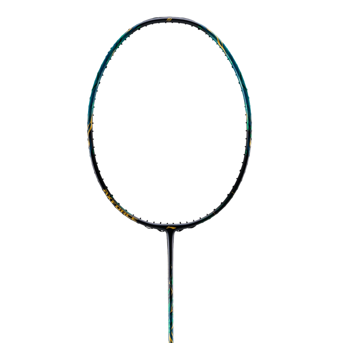 Li-Ning AxForce 100 Badminton Racket Gen II - Thunderstorm Green