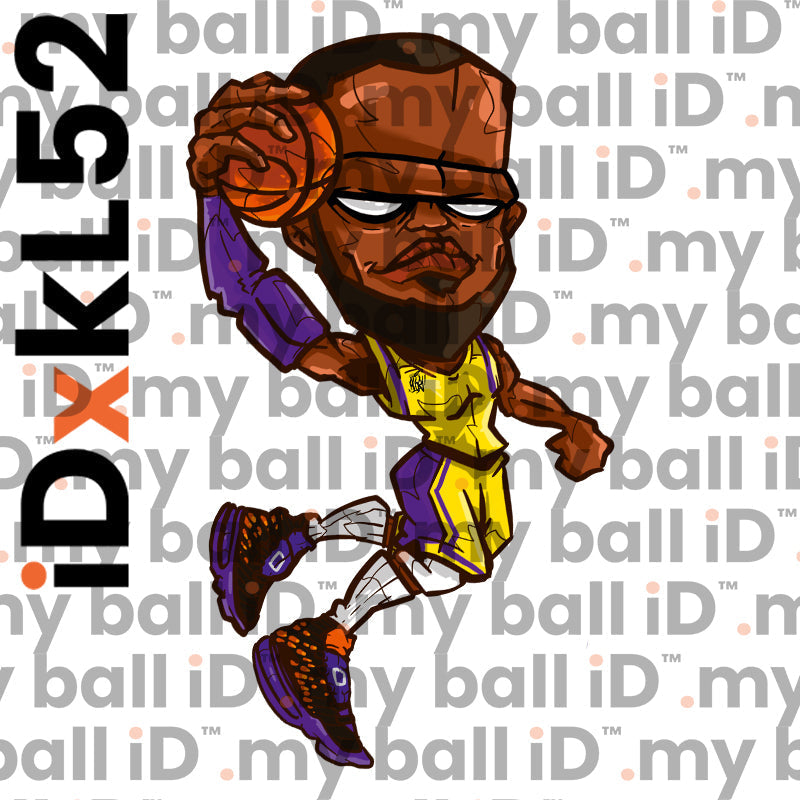 Personalised WILSON - NBA Team Composite La Lakers Basketball