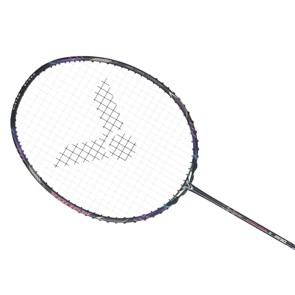 Victor Thruster Ryuga II Pro Badminton Racket - Dark Purple