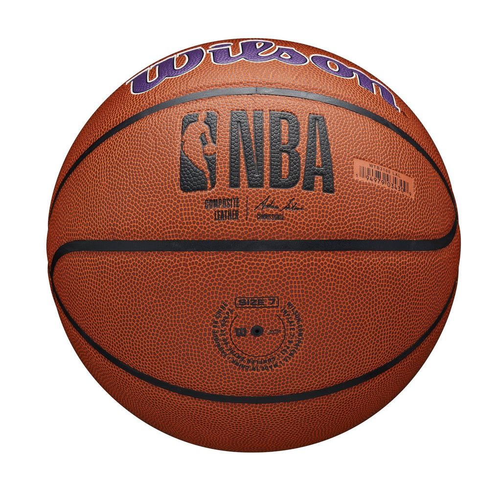 Personalised WILSON - NBA Team Composite La Lakers Basketball