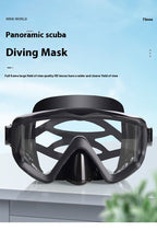 Three-sided Panoramic Diving Mask HD Nose Care Swimming Equipment