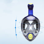 Thenice Diving Mask Mask Swimming Face Mirror