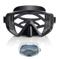 Three-sided Panoramic Diving Mask HD Nose Care Swimming Equipment