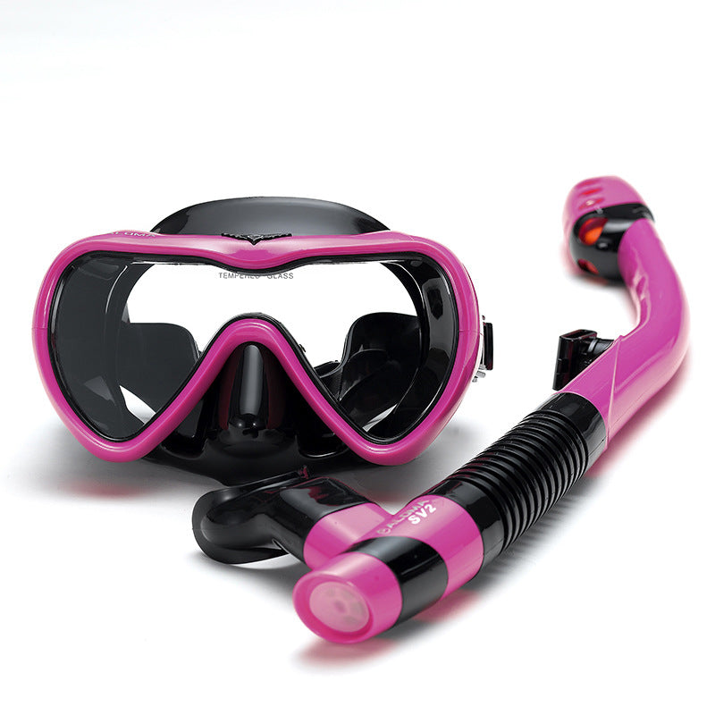 Adult Swimming, Free Diving, Snorkeling, Two Treasures, Anti-fog Steel