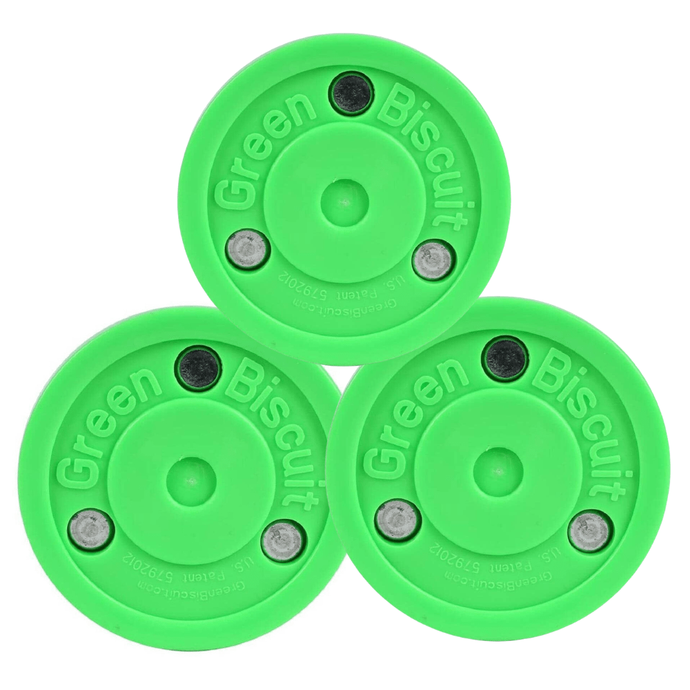 Green Biscuit Sauce Off-Ice Puck